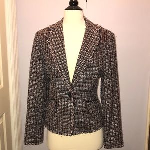 Woman’s tweed style jacket